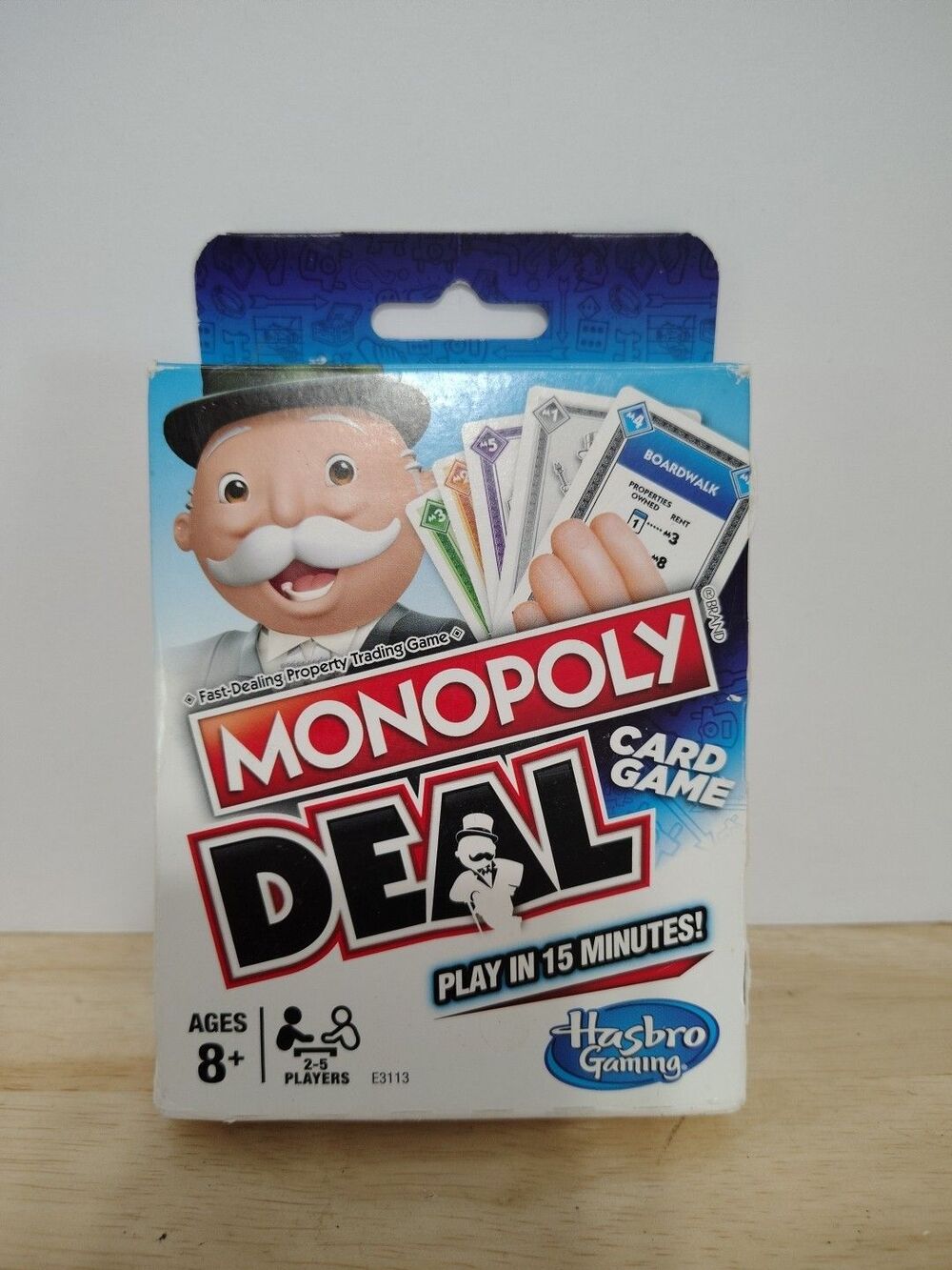 Hasbro Gaming Monopoly Deal Card Game Property Trading Card Game 2-5 Players